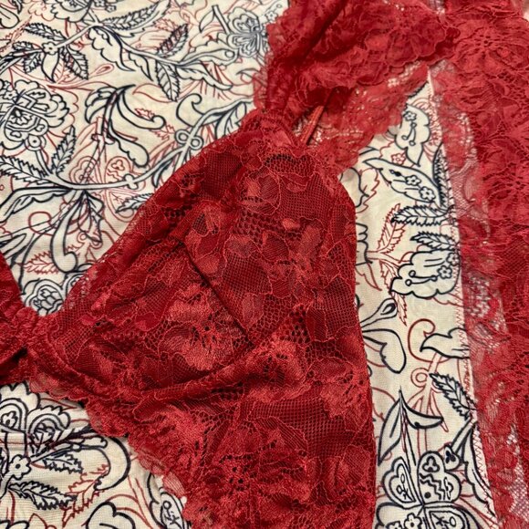 Free People Intimately Suddenly Fine Maxi Slip Dress - Medium - Red - NWOT - Picture 6 of 13